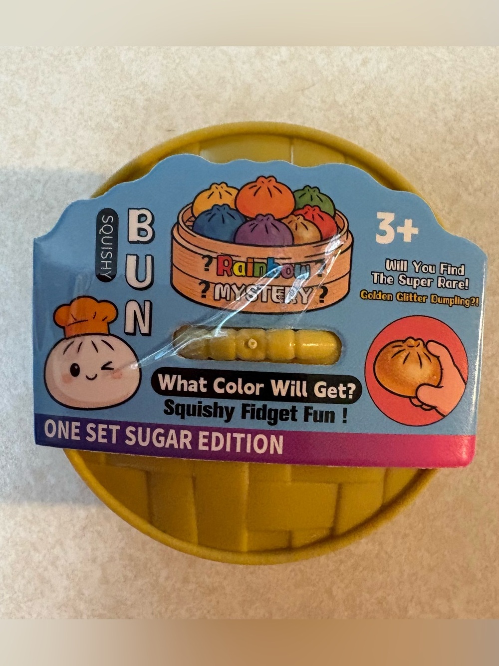 Squishy Bun “Rainbow Mystery”
One Set Sugar Edition